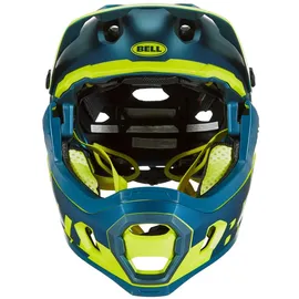 Bell Super DH Spherical 52-56 cm matt/gloss blue/hi-viz