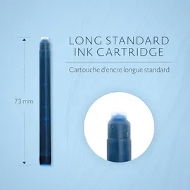 Waterman Füllerpatronen Standard Serenity Blue 8 Stück