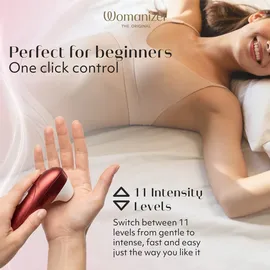 Womanizer „Womanizer »Pro« Druckwellenvibrator rot