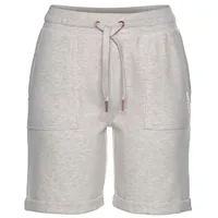 Bench. Loungewear Bermudas Damen beige-meliert Gr.32/34