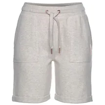 bench. loungewear Bermudas Damen beige-meliert Gr.32/34