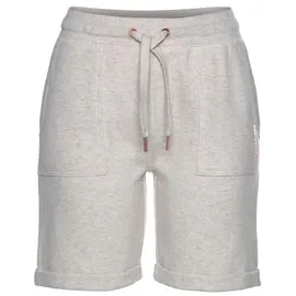 bench. loungewear Bermudas Damen beige-meliert Gr.32/34