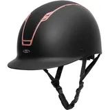 Swing H22 Reithelm 55-57 cm Schwarz/Roségold