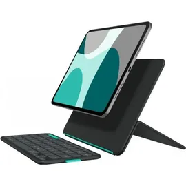 Logitech Flip Folio für iPad Pro (M4)/Air (M2/M3/5th Gen) Grau