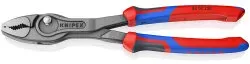 KNIPEX 82 02 250 TwinGrip Frontgreifzange 250 mm mit Mehrkomponenten-Hüllen