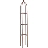 Estexo Rankhilfe Ranksäule 200 x 0 cm Rot