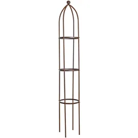 Estexo Rankhilfe Ranksäule 200 x 0 cm Rot