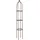 Estexo Rankhilfe Ranksäule 200 x 0 cm Rot