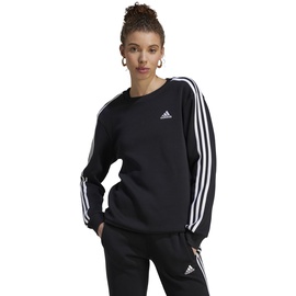 adidas Damen Sweatshirt, schwarz/weiß, 32