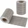 [en.casa] Sichtschutzfolie 35 m x 19 cm grau PVC