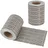 [en.casa] Sichtschutzfolie 35 m x 19 cm grau PVC