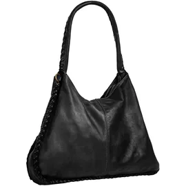 Samantha look Shopper echt Leder, Made in schwarz | Schwarz