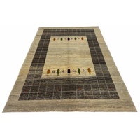 Teppich Perserteppich Gabbeh 243 x 174 cm, Borento, rechteckig, Handgeknüpft beige