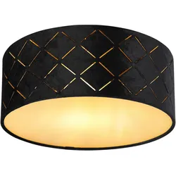 Deckenleuchte Sunna in Schwarz max. 15 Watt Deckenlampe