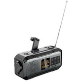Reflexion TRA555 Notfallradio UKW, AM Bluetooth®, UKW, Notfallradio Handkurbel, Powerbank-Funktion,