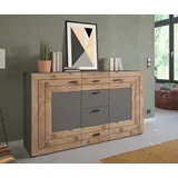 xonox.home Sideboard 160 cm Grau