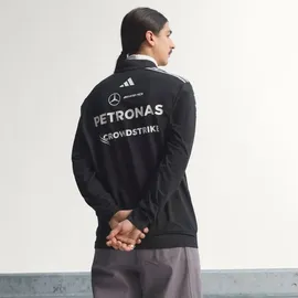 adidas PERFORMANCE Funktionsshirt Mercedes-AMG Petronas Formula 1 Team Engineers Quarter Zip Sweatshirt, Black, XS