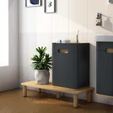 Vitra Sento Halbhochschrank 40 x 58 x 29,5 cm Anthrazit Matt