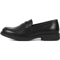 GEOX Mädchen J Agata D MOCCASINS, Schwarz, 36 EU