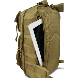 Normani Daypack Schultertasche Synthetik Brown