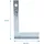 Dönges Anschlagwinkel 150 x 100 mm