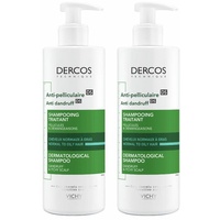 Vichy Dercos Anti-Schuppen Shampoo fett.Kopfhaut 2x390 ml