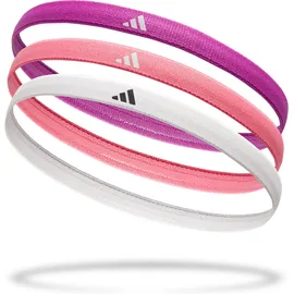 adidas Haarbänder – Lila Burst, Bliss Pink, Weiß