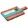 KUPPELS NICE Schneidebrett Holz 1 Set 35 x 18 x 1,5 cm Braun