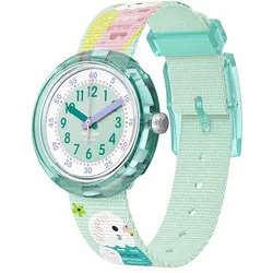 Flik Flak Kinderuhr 2501 FLIK FLAK FRIENDS FUR-EVER FPNP160 - grün