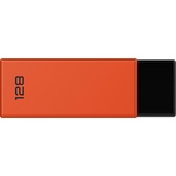 Emtec C350 Brick - USB-Flash-Laufwerk - 128 GB USB 2.0 Schwarz, Orange