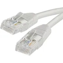 EMOS S9126 Patch Kabel UTP, CAT5e Länge 10m, PVC, weiß (2309010060)