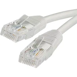 EMOS S9126 Patch Kabel UTP, CAT5e Länge 10m, PVC, weiß (2309010060)