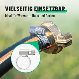 greate Schlauchschellen Edelstahl 8-16mm - 10er Pack