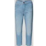 Slim Fit Caprijeans aus Baumwoll-Mix Modell '311', Hellblau, 30