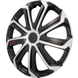 CARTREND Evo 16 Zoll 4 Stück Schwarz/Silber