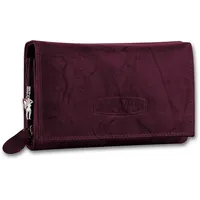 Money Maker Damen Geldbörse Kellnerbörse bordeaux RFID Blocker OPJ704D - Rot