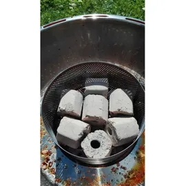 Lotusgrill Holzkohlegrill S tiefblau inkl. USB Anschluss