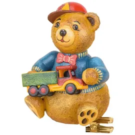Hubrig Volkskunst GmbH Dekofigur Hubrig Volkskunst 'Baumclipser - Teddy Leon's Brummi 8cm'