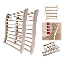 Home Deluxe GmbH HOME DELUXE - Sauna Rückenlehne VITA - zwei Stück - Maße 49 x 40,5 x 5,5 cm I Rückenlehnen Sauna Zubehör