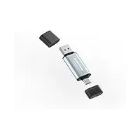 Gigastone Externe SSD 1TB USB-A+C bis zu 500MB/s für PS5 iPhone16 4K 60fps ProRes USB3.2 Gen2 Portable Sicherung Festplatte für MacBook iPad PlayStation Xbox Duo Go