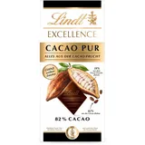 Lindt Excellence Cacao PUR 82% Kakaogehalt, 80g