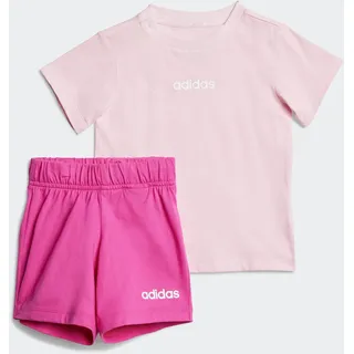 Adidas Sportswear I LIN T-SET 160 2 Stk. tlg., pink