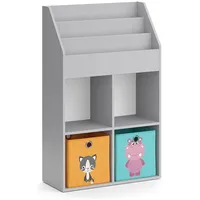 Vicco Kinderregal Luigi 72 x 114 cm MDF grau