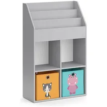 Vicco Kinderregal Luigi 72 x 114 cm MDF grau