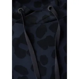 Cecil Midikleid Leo-Muster Blau 46
