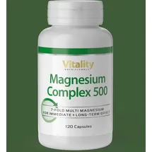 vitality nutritonals Magnesium 500 Komplex Kapseln 120 St.