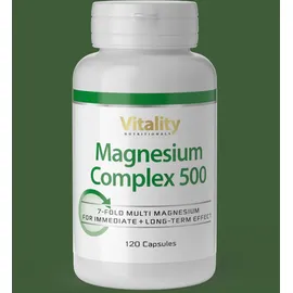 Vitality Nutritionals Magnesium 500 Komplex Kapseln 120 St.