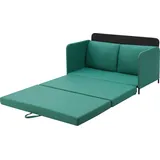 [en.casa] Schlafsofa Soini mit Liegefunktion Grün [en.casa]