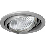 LTS Licht & Leuchten Einbaustrahler 1er SCELP 401.1030.35 silber