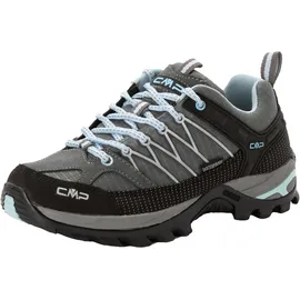 CMP Rigel Low WP Damen Graphite/Azzurro 36
